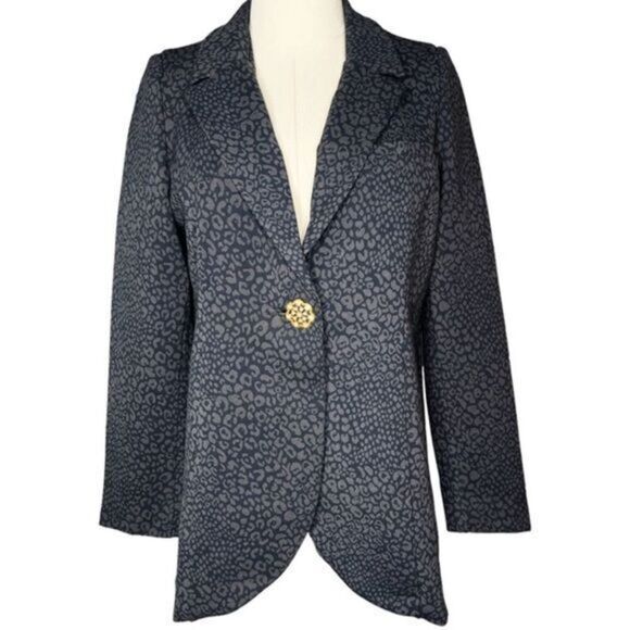 Soft Surroundings Leontine Leopard Print Jacket Size XS Petite - Picture 2 of 14